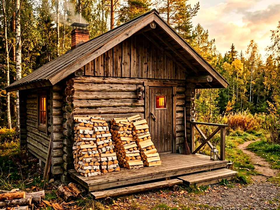 Дуб + укладка в дровник, Красноармейск, проезд Каминная, 42